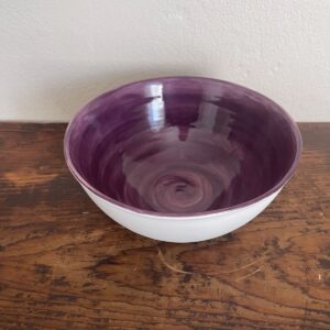Jakaranda Porcelain Bowl